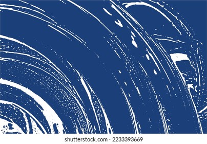 Grunge Textur. Distress indigo grobe Spur. Hervorragender Hintergrund. Geräusche schmutzige Grunge-Textur. Gefällt künstlerische Oberfläche. Vektorgrafik.