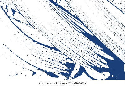 Grunge texture. Distress indigo rough trace. Divine background. Noise dirty grunge texture. Surprising artistic surface. Vector illustration.