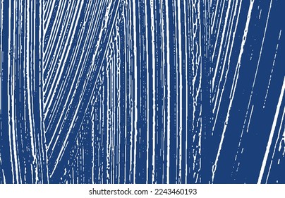 Grunge texture. Distress indigo rough trace. Exceptional background. Noise dirty grunge texture. Fascinating artistic surface. Vector illustration.