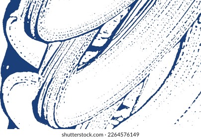 Grunge texture. Distress indigo rough trace. Divine background. Noise dirty grunge texture. Uncommon artistic surface. Vector illustration.