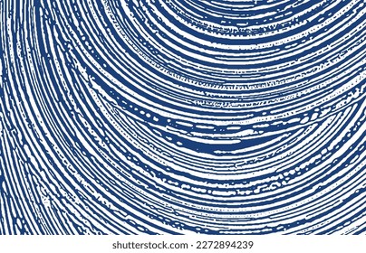 Grunge texture. Distress indigo rough trace. Enchanting background. Noise dirty grunge texture. Gorgeous artistic surface. Vector illustration.