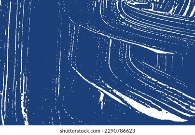 Grunge textura. La angustia índigo áspera. Excelente entorno. Textura de grifo sucio y ruidoso. Superficie artística sobresaliente. Ilustración vectorial.