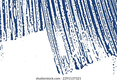 Grunge texture. Distress indigo rough trace. Emotional background. Noise dirty grunge texture. Bizarre artistic surface. Vector illustration.