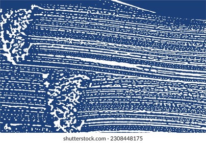 Grunge texture. Distress indigo rough trace. Extra background. Noise dirty grunge texture. Powerful artistic surface. Vector illustration.