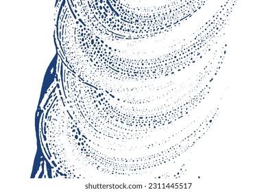 Grunge texture. Distress indigo rough trace. Divine background. Noise dirty grunge texture. Indelible artistic surface. Vector illustration.