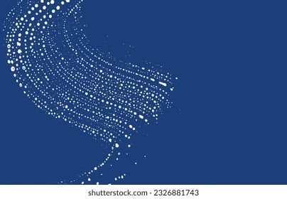 Grunge texture. Distress indigo rough trace. Exotic background. Noise dirty grunge texture. Delicate artistic surface. Vector illustration.