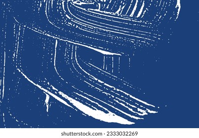 Grunge textura. La angustia índigo áspera. Excelente entorno. Textura de grifo sucio y ruidoso. Superficie artística original. Ilustración vectorial.