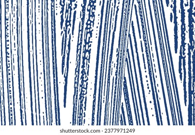 Grunge textura. La angustia índigo áspera. Exquisito fondo. Textura de grifo sucio y ruidoso. Interesante superficie artística. Ilustración vectorial.