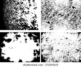 Grunge Texture. Distress Overlay Texture For Your Design. Cracked Texture. Vector illustration.