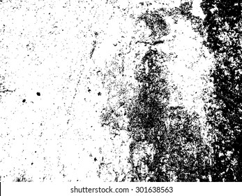 Grunge Texture. Distress Overlay Texture For Your Design. Cracked Texture. Vector illustration.