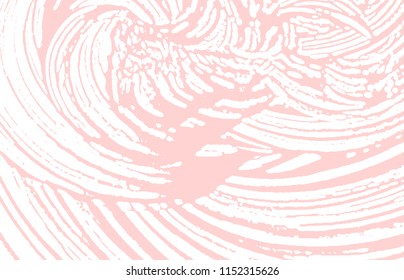 Grunge texture. Distress pink rough trace. Fabulous background. Noise dirty grunge texture. Bewitching artistic surface. Vector illustration.