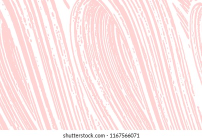 Grunge texture. Distress pink rough trace. Fancy background. Noise dirty grunge texture. Beauteous artistic surface. Vector illustration.