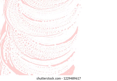 Grunge texture. Distress pink rough trace. Fancy background. Noise dirty grunge texture. Bewitching artistic surface. Vector illustration.