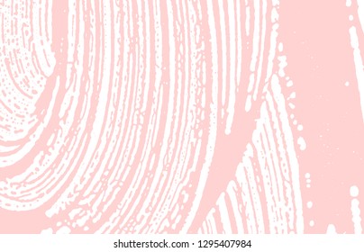 Grunge texture. Distress pink rough trace. Fetching background. Noise dirty grunge texture. Fair artistic surface. Vector illustration.