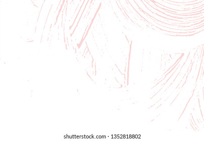 Grunge texture. Distress pink rough trace. Fantastic background. Noise dirty grunge texture. Awesome artistic surface. Vector illustration.