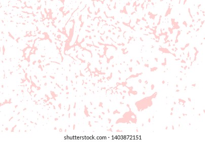 Grunge texture. Distress pink rough trace. Fine background. Noise dirty grunge texture. Magnificent artistic surface. Vector illustration.