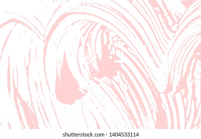 Grunge texture. Distress pink rough trace. Fair background. Noise dirty grunge texture. Splendid artistic surface. Vector illustration.
