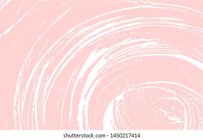 Grunge texture. Distress pink rough trace. Glamorous background. Noise dirty grunge texture. Awesome artistic surface. Vector illustration.