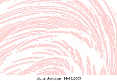 Grunge texture. Distress pink rough trace. Fabulous background. Noise dirty grunge texture. Curious artistic surface. Vector illustration.