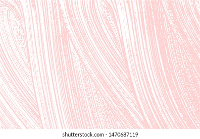 Grunge texture. Distress pink rough trace. Fantastic background. Noise dirty grunge texture. Stylish artistic surface. Vector illustration.