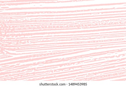 Grunge texture. Distress pink rough trace. Graceful background. Noise dirty grunge texture. Great artistic surface. Vector illustration.