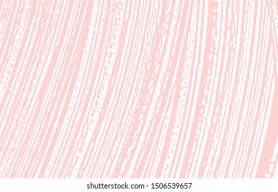 Grunge texture. Distress pink rough trace. Fetching background. Noise dirty grunge texture. Cool artistic surface. Vector illustration.