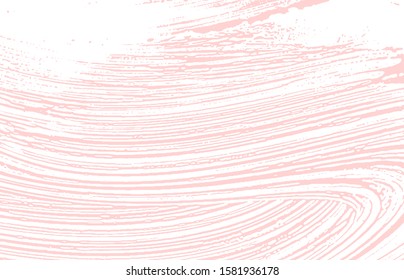 Grunge texture. Distress pink rough trace. Fantastic background. Noise dirty grunge texture. Marvelous artistic surface. Vector illustration.
