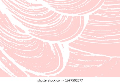 Grunge texture. Distress pink rough trace. Flawless background. Noise dirty grunge texture. Eminent artistic surface. Vector illustration.