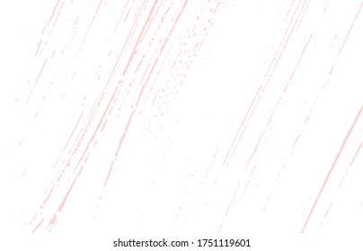 Grunge texture. Distress pink rough trace. Fantastic background. Noise dirty grunge texture. Likable artistic surface. Vector illustration.
