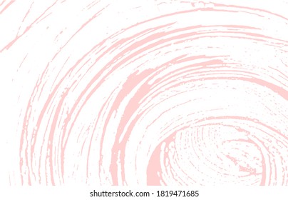 Textura gruesa. Traza áspera rosada de socorro. Un fondo fantástico. Textura de grifo sucio y ruidoso. Encantadora superficie artística. Ilustración vectorial.