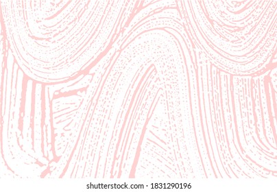 Textura gruesa. Traza áspera rosada de socorro. Un fondo fascinante. Textura de grifo sucio y ruidoso. Superficie artística magnética. Ilustración vectorial.