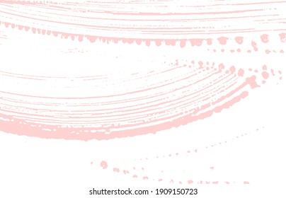 Textura gruesa. Traza áspera rosada de socorro. Fondo extraordinario. Textura de grifo sucio y ruidoso. Superficie artística popular. Ilustración vectorial.