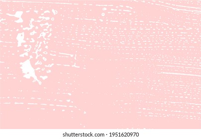 Grunge texture. Distress pink rough trace. Grand background. Noise dirty grunge texture. Fine artistic surface. Vector illustration.
