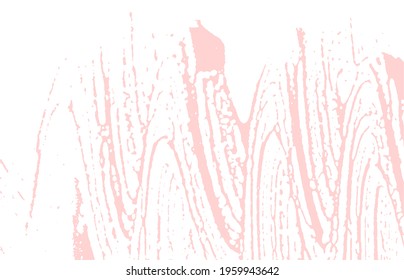 Grunge texture. Distress pink rough trace. Fancy background. Noise dirty grunge texture. Alluring artistic surface. Vector illustration.