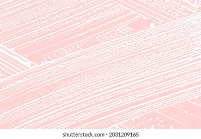 Grunge textura. Traza áspera rosada de socorro. Gran fondo. Textura de grifo sucio y ruidoso. Superficie artística moderna. Ilustración vectorial.