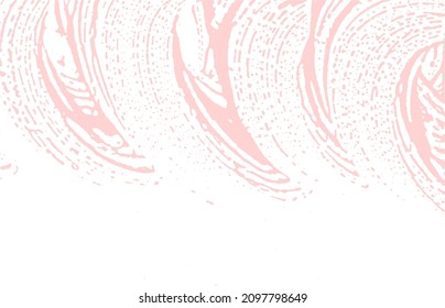 Grunge texture. Distress pink rough trace. Fine background. Noise dirty grunge texture. Actual artistic surface. Vector illustration.
