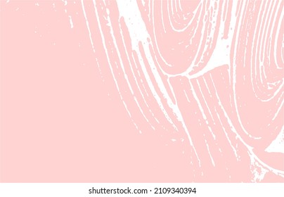 Grunge texture. Distress pink rough trace. Fascinating background. Noise dirty grunge texture. Flawless artistic surface. Vector illustration.