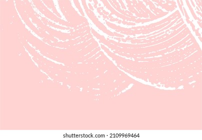 Grunge texture. Distress pink rough trace. Flawless background. Noise dirty grunge texture. Majestic artistic surface. Vector illustration.