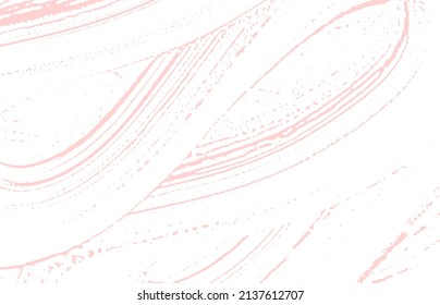 Grunge texture. Distress pink rough trace. Fantastic background. Noise dirty grunge texture. Precious artistic surface. Vector illustration.