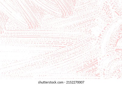 Grunge texture. Distress pink rough trace. Fascinating background. Noise dirty grunge texture. Fabulous artistic surface. Vector illustration.