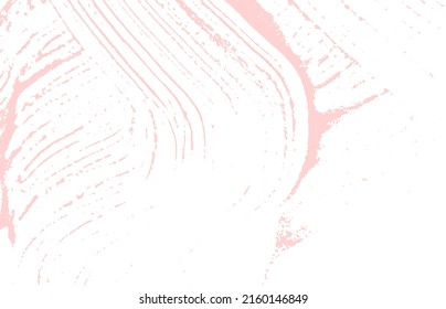 Grunge texture. Distress pink rough trace. Fascinating background. Noise dirty grunge texture. Grand artistic surface. Vector illustration.