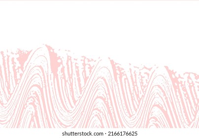 Grunge texture. Distress pink rough trace. Fancy background. Noise dirty grunge texture. Pleasant artistic surface. Vector illustration.