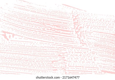 Grunge texture. Distress pink rough trace. Fine background. Noise dirty grunge texture. Fascinating artistic surface. Vector illustration.