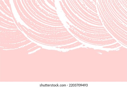 Grunge texture. Distress pink rough trace. Grand background. Noise dirty grunge texture. Astonishing artistic surface. Vector illustration.