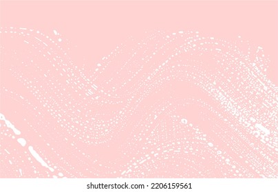 Grunge Textur. Pink raue Spur enträtseln. Herrlicher Hintergrund. Geräusche schmutzige Grunge-Textur. Bezaubernde künstlerische Oberfläche. Vektorgrafik.