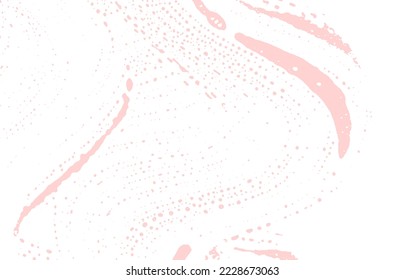 Grunge texture. Distress pink rough trace. Favorable background. Noise dirty grunge texture. Classic artistic surface. Vector illustration.