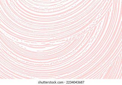 Grunge textura. Traza áspera rosada de socorro. Gran trasfondo. Textura de grifo sucio y ruidoso. Superficie artística viva. Ilustración vectorial.