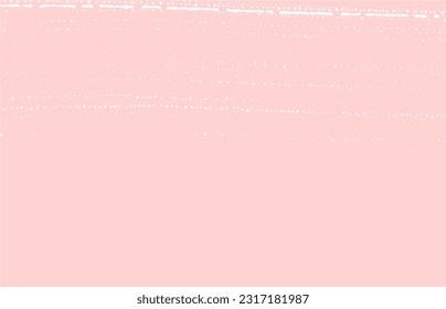 Grunge texture. Distress pink rough trace. Gorgeous background. Noise dirty grunge texture. Actual artistic surface. Vector illustration.