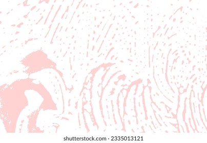 Grunge texture. Distress pink rough trace. Fair background. Noise dirty grunge texture. Pretty artistic surface. Vector illustration.