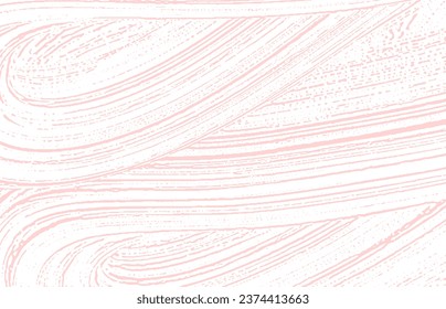 Grunge textura. Traza áspera rosada de socorro. Un fondo fantástico. Textura de grifo sucio y ruidoso. Superficie artística de tendencia. Ilustración vectorial.